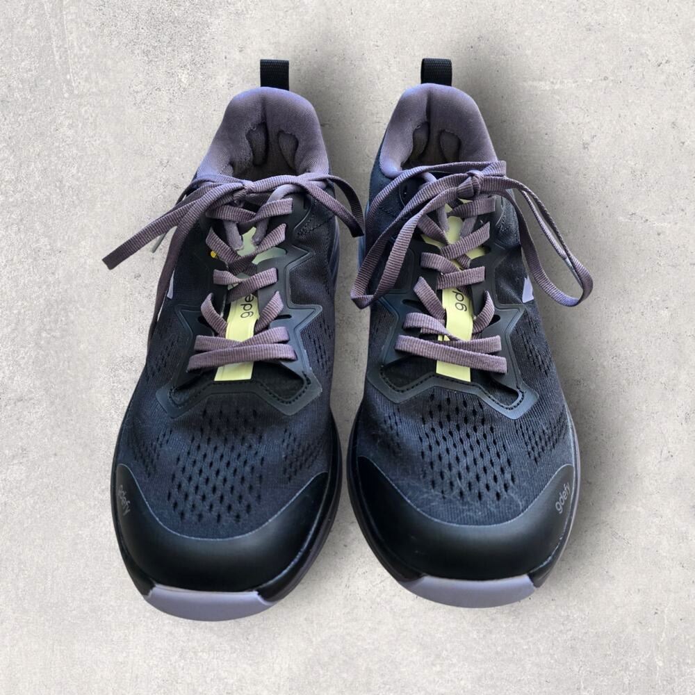 G-Defy Women's Lauff Supportive Running Shoes Black/Purple, Size 7.5